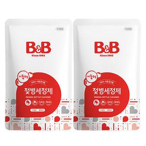 유아젖병 세정제 거품형 리필 400ml 2개