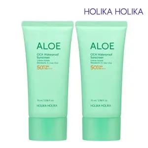[홀리카홀리카][1+1] 알로에 시카 워터프루프 선크림 70ml