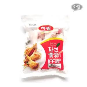 하림-자연실록 IFF 무항생제 닭다리1kgx4봉/신선 급속냉동/간식/반찬/안주/닭가슴살