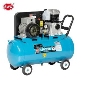 서원콤프레샤 SF69 6.5마력 50L 철탱크 저소음 저진동 이동편리