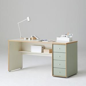 [추가최대3%]한샘 샘 책상 150cm 하부서랍형 시공(컬러 택1)