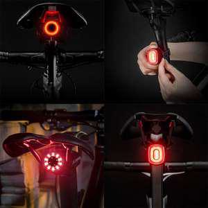 락브로스 정품 자전거 후미등 방수설계 LED 스마트후미등