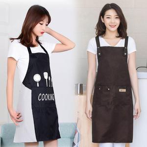 예쁜 바리스타 원피스 주방 카페 방수 청 앞치마 용품 식탁보 업소용 데님앞치마