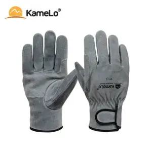 카멜로 알곤장갑 용접장갑 811-L (회색 손바닥이중덧뎀 내피 KameLo)