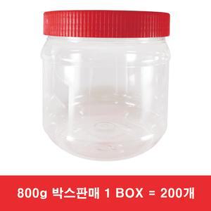 대원 광구 PET 밀폐용기 800g 박스판매(반찬통/플라스틱통/젓갈통/양념통)