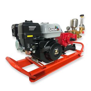 엔진식 분무기 고압 동력 살수기 TOP-80SDD 6.5마력