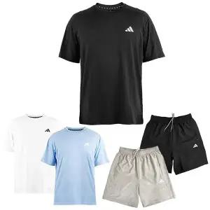 [아디다스] FAB 폴로 카라 반팔티셔츠 세레노 트레이닝 반바지