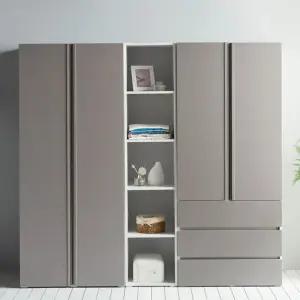 솔트 스테디 2000 옷장세트 3단 서랍 오픈형 mcr046