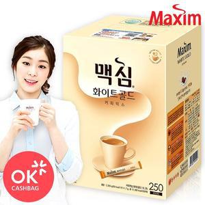 [동서식품][맥심]  화이트골드 커피믹스 250T /선물용