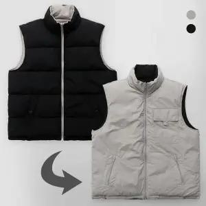 [엠엔씨][MNC] 투웨이양면 오버핏 패딩조끼 (MDPD017RR)