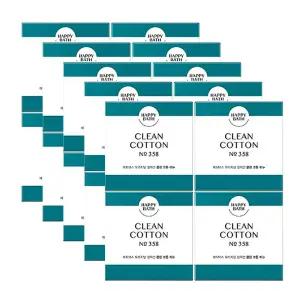 해피바스 비누 클린 코튼 90g 20개