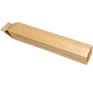롱츄러스봉투 5x35cm 100장-크라프트 종이봉투 내부코팅 꼬치