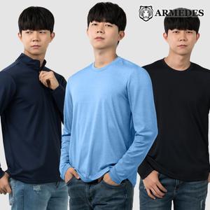 아르메데스 기능성 긴팔 반팔 스판 브이넥 냉감 쿨티셔츠 모음