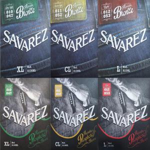 통기타 포크줄 사바레즈 A-130 80/20브런즈 세트선