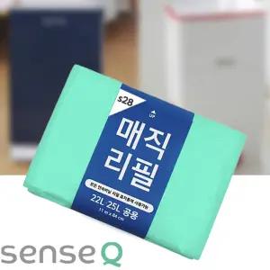대진테크 senseQ 매직리필 S28 비닐봉투 분리수거 위생백 리필 연속비닐봉지