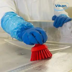 [바이칸] 원형청소솔 욕실바닥 주방 소쿠리 강판 찌든표면 청소솔