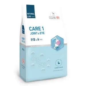 네츄럴랩 케어1 강아지사료 관절눈(눈물 자국) 2kg