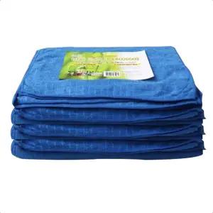 KOREA TOP 초극세사 바둑크리너 극세사 요술행주 블루 대형 x 10매