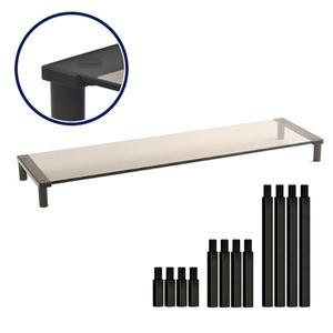 YN-KH820C 높이조절 듀얼 모니터받침대 노턱 82cm블랙