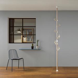 왕자 G폴 애리조나오크 폴 행거 옷걸이 767-2