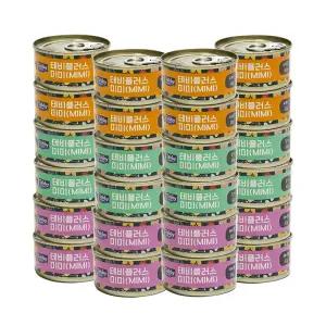 테비플러스 미미캔 80g 24개입 고양이간식