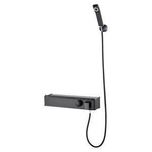 두진바스 다인 아이언 선반형 샤워수전 DB911 리얼블랙, 1개