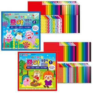 2500 뜯어쓰는 모아 색종이 40매x10팩 1갑