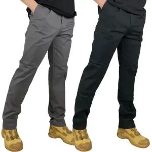 봄 가을 면 스판 작업복 바지 GT 등산바지 빅사이즈 스판 등산복 남성 남자 노가다 용접 민방위 카고 조거