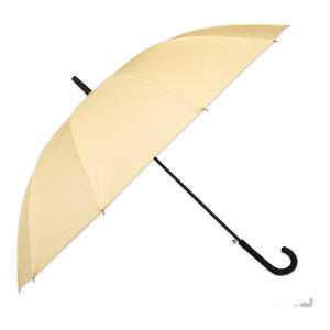 크로커다일 12살대 대형 데일리 암막 곡자 장우산 옐로우, 1개