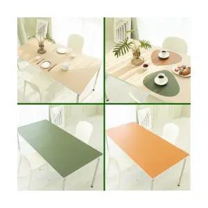 망고보드 북유럽풍 가죽 식탁보 방수 테이블보