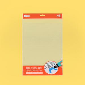 [펜톡] 3D펜 고온용 A4 드로잉 패드 (PLA 전용, 타사 쓰리디펜 호환)