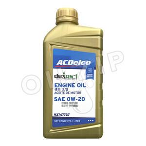 GM 쉐보레순정 ACDelco 덱소스1 Gen3 0W20 1리터