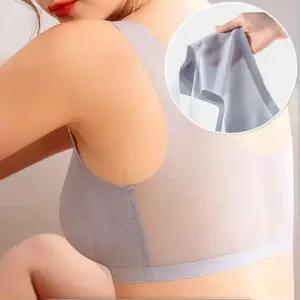 메쉬 여름 노와어어 브라 여성 수면브라 얇은 편한 심리스 와이어리스 여자