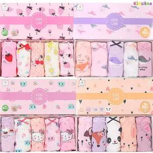 [보리보리/키즈라인]여아용 삼각 팬티 런닝 속바지 유아동 주니어 속옷