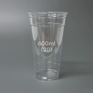 [대성산업]92파이 20온스 아이스컵 PET 투명 600ml 100개