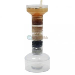 [로봇사이언스몰] 소형 5단 간이정수기(플라스틱)(국산 거름종이 사용)