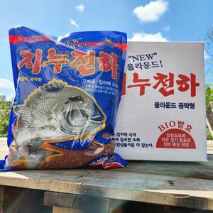 낚시여행 지누천하 2KG 1박스 10개입 바다낚시 감성돔 집어제