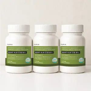 유리아 국산 발효 여주 바나바 트리플 플러스 3박스 600mg x 180정 6개월분