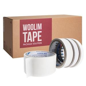 우림 문구 양면 테이프 10mm 12mm 16mm 24mm 48mm 1박스 물레방아테이프