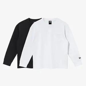 갤러리아 [뉴에라][키즈] 에센셜 2팩 롱 슬리브 멀티 블랙/화이트(13511131)