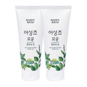 해피바스 어성초 모공 클렌징폼 200g x2