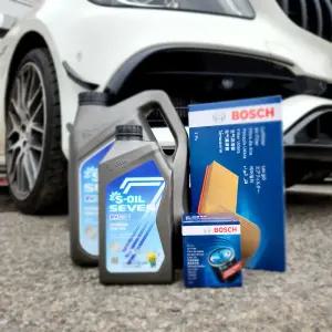 투싼 NX4 하이브리드 1.6 엔진오일세트 세븐EV 0W20