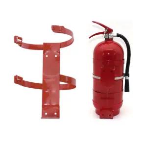 소화기 거치대 3.3kg 철밴드 형 벽부착 소화기브라켓 분채도장