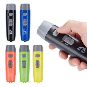 버튼식 자동 전자 호루라기 누르는 호각 휘슬 축구 심판 건전지 경보기 안전 여성 남성 호신용품 방범용 등산 수신호 강력한 소리 사운드