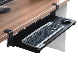 키보드 트레이 손목 받침대 KEYKBT-07 탈부착 슬라이드 레일 거치대