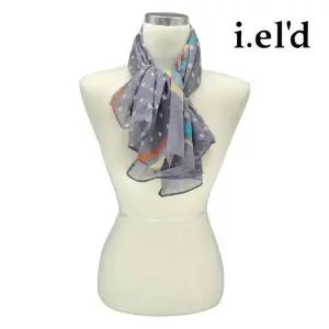 [롯데백화점]아이엘드 도트패턴 사각 스카프 FLT215