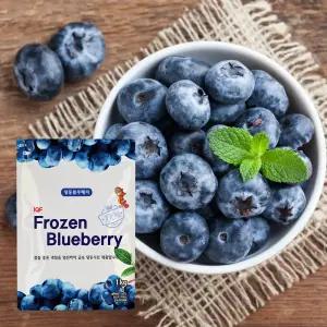 지안 냉동 블루베리 1kg 4개 미국산 세척 냉동과일 업소용 대용량