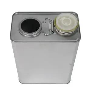 (1박스 = 10개) 사각 4리터 스크류 공캔 사각캔 깡통 틴케이스 틴캔 소분