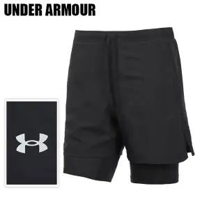 [언더아머] 남성 론치 5인치 2 IN 1 쇼츠 1382640-001
