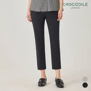 [크로커다일레이디] 뒷밴딩일자핏팬츠_CLBMPT101